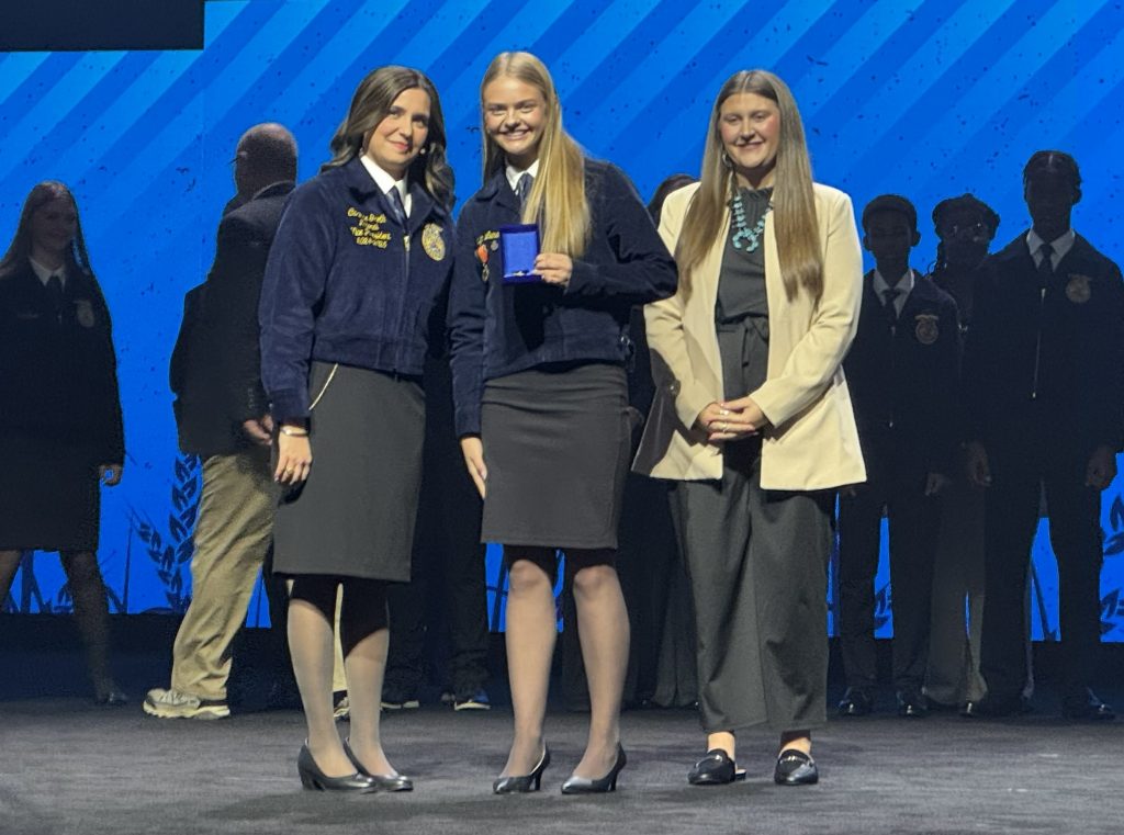 Jalyn Lundry of Haworth FFA