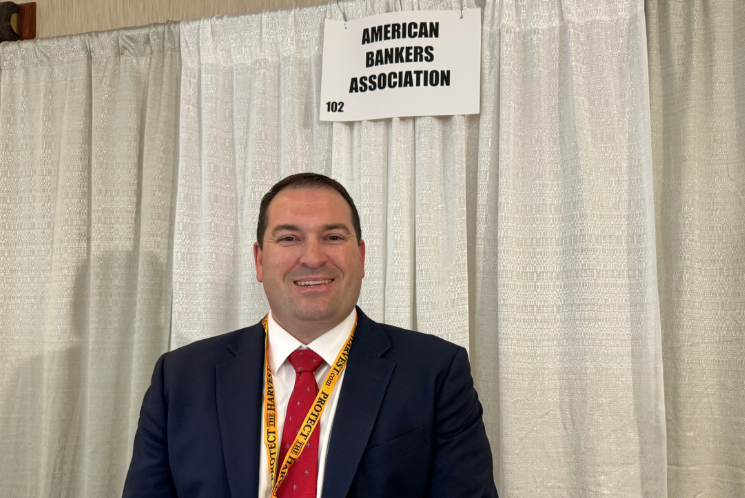 Ed Elfman with American Bankers Association 