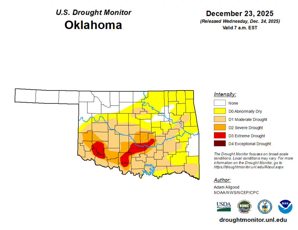 Oklahoma Drought Monitor