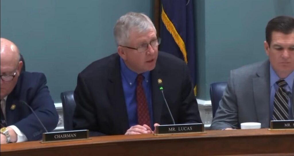 Frank Lucas House Ag Committee Markup