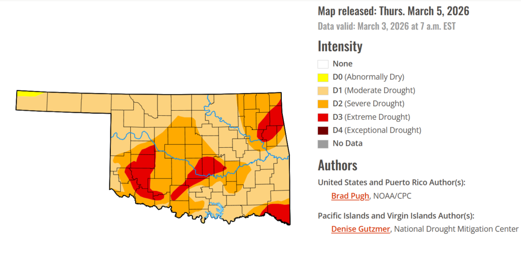 Drought Conditions Reamain Mostly Unchanged In This Weeks Drought Monitor