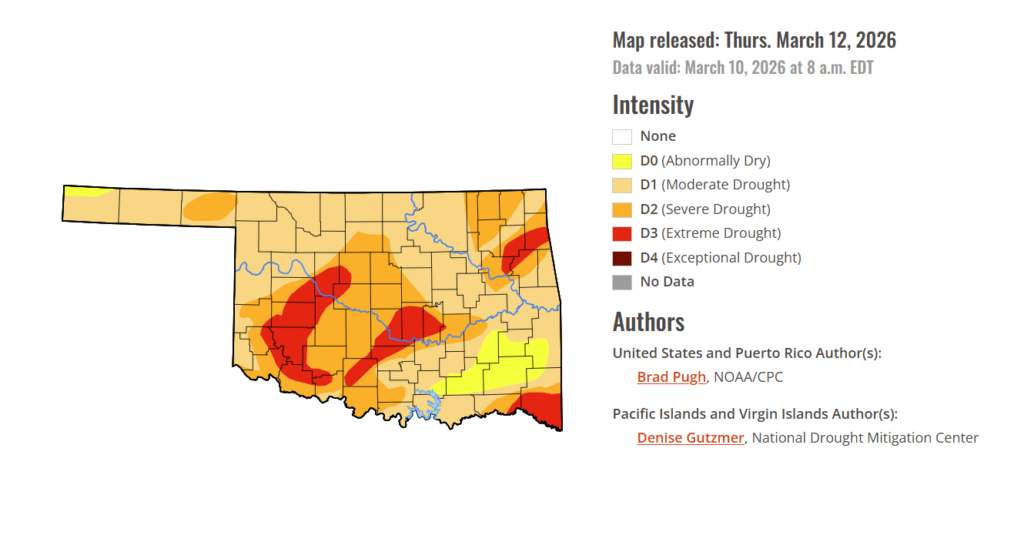 Drought Subsides Slightly By 5% In This Weeks Drought Monitor