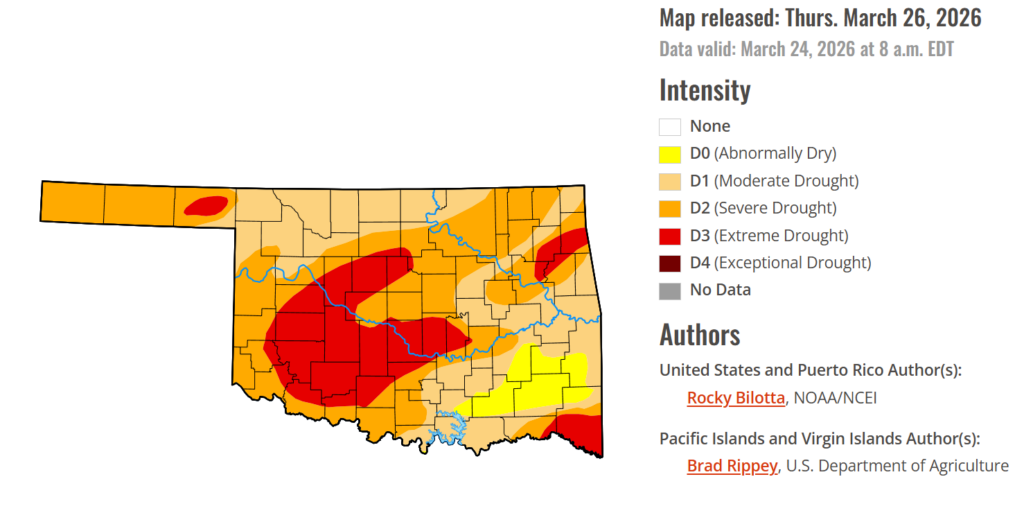Extreme Drought Expands By 9% In This Weeks Drought Monitor.
