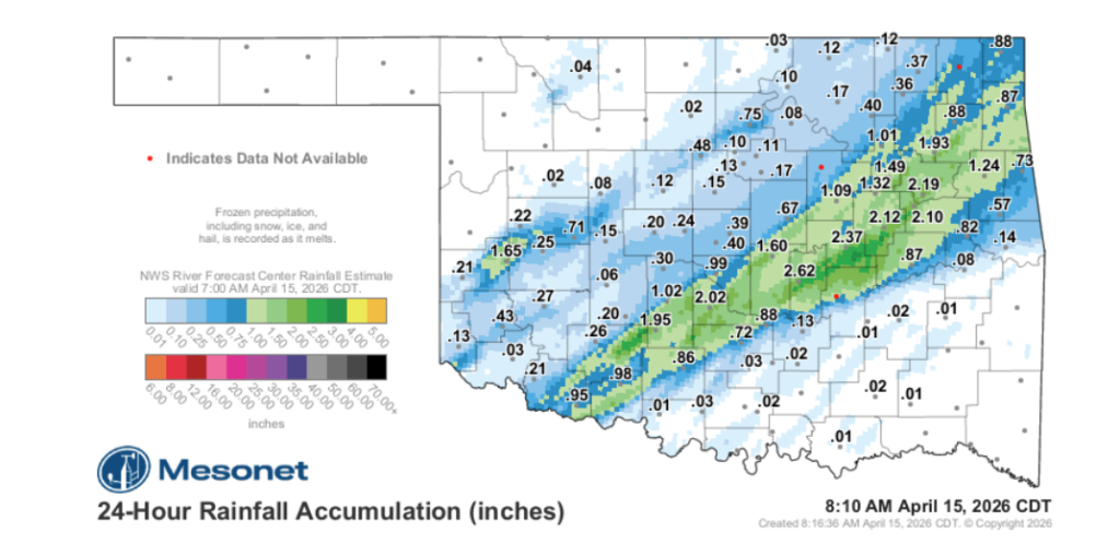Oklahoma Braces for Active Severe Weather and El Niño Shifts