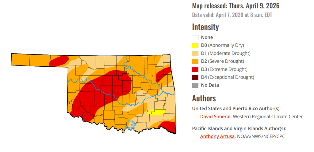 Extreme Drought Conditions Shrink By 8% In This Weeks Drought Monitor