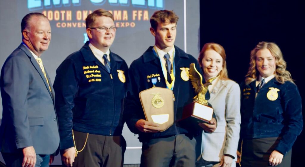 Joel Parker of Cherokee FFA