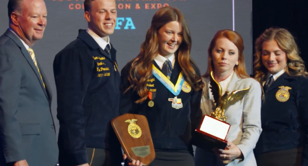 Faith Wright of Stratford FFA