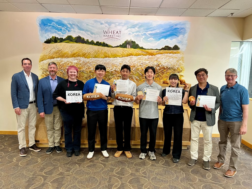 OSU's New Purple Wheat Featured During International Korean Baking Workshop