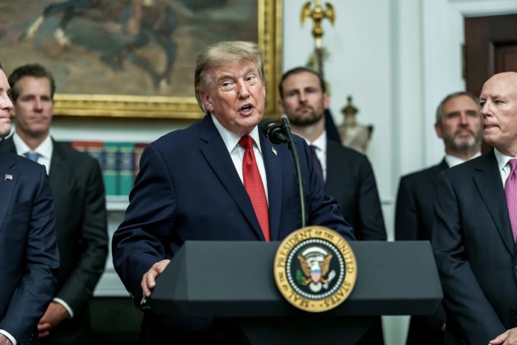 From White House website- President Donald Trump