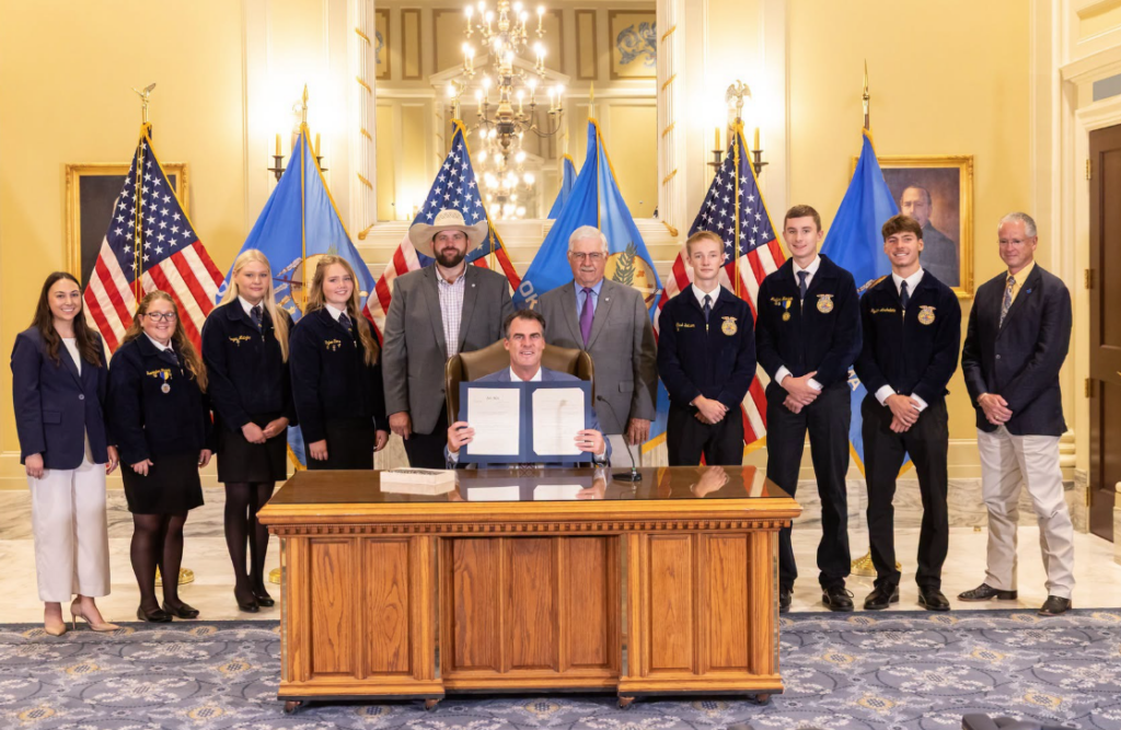 Ceremonial Bill Signing Highlights Designation of Wheat as Oklahoma State Crop